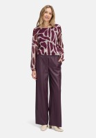 BETTY & CO Mesh-Shirt mit Gummizug