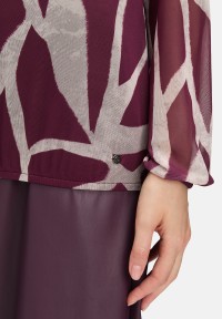 BETTY & CO Mesh-Shirt mit Gummizug