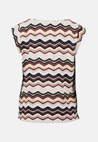 zero Bluse mit Zickzackmuster | Betty Barclay