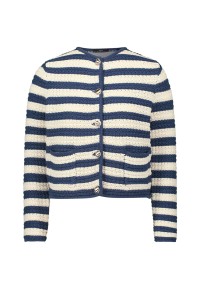 zero Strickjacke mit Streifen | Betty Barclay