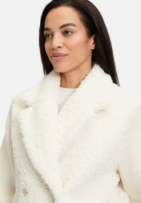 Cartoon Casual-Jacke mit Eingrifftaschen