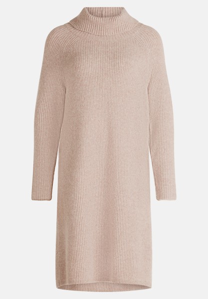 Cartoon Strickkleid mit Turtle Neck