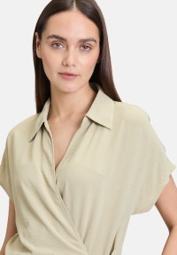Cartoon Jumpsuit mit Bindegürtel