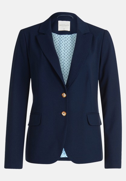 BETTY & CO Klassischer Blazer mit Taschen