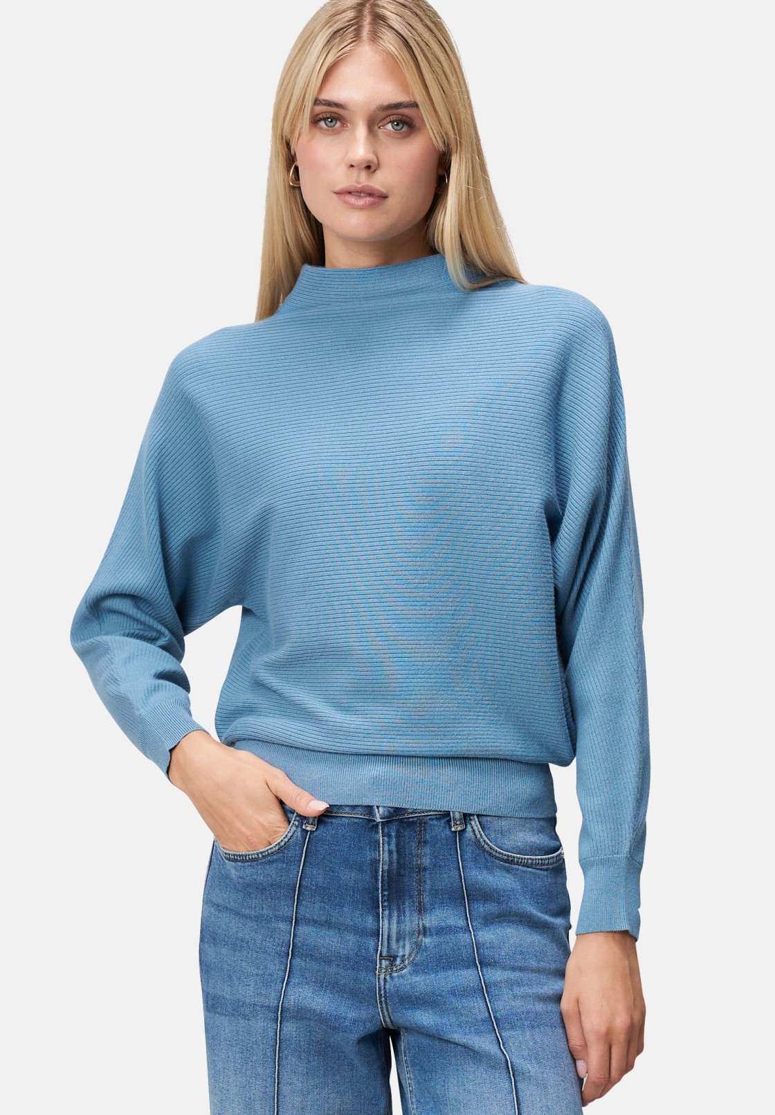 zero Pullover strukturiert mit Stehkragen | Betty Barclay