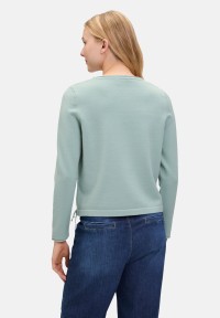 Cartoon Strickpullover mit Rundhalsausschnitt