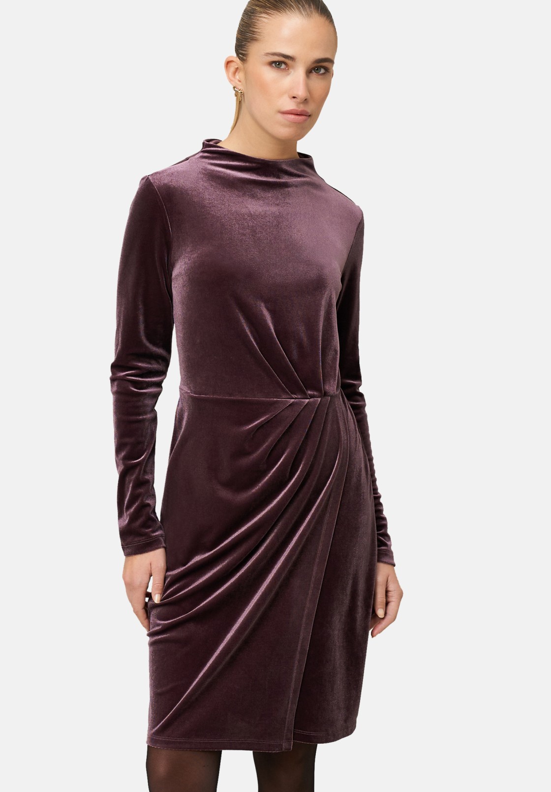 zero Samtkleid mit Raffungen | Betty Barclay