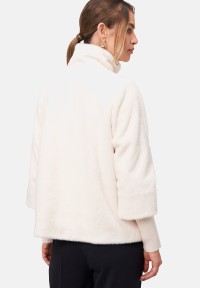 zero Fellimitat-Jacke mit Stehkragen | Betty Barclay