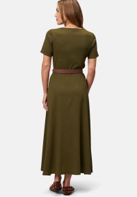 zero Midikleid mit Gürtel | Betty Barclay