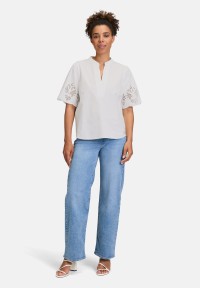 BETTY & CO Schlupfbluse mit Stickerei