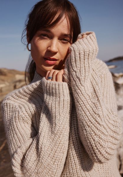 BETTY & CO Strickpullover mit Struktur