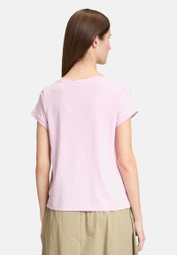Cartoon Printshirt mit Rundhalsausschnitt