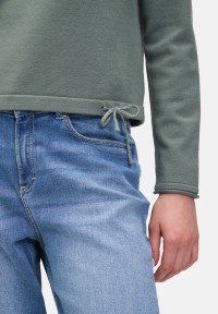 Cartoon Strickpullover mit Rundhalsausschnitt