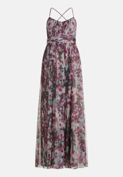 Vera Mont Abendkleid mit Blumenprint