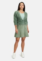 Cartoon Strick-Cardigan mit Knopfleiste