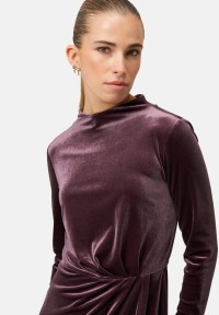 zero Samtkleid mit Raffungen | Betty Barclay