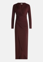 Vera Mont Abendkleid mit V-Ausschnitt