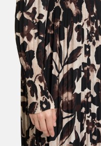 Betty Barclay Plisseekleid langarm