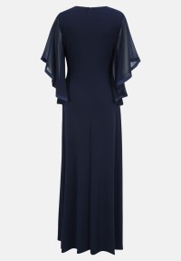 Vera Mont Abendkleid mit Flügelärmeln