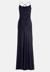 Vera Mont Abendkleid mit Wasserfallausschnitt