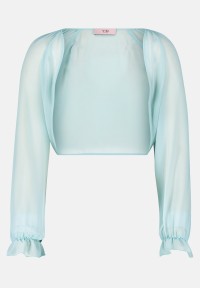 Vera Mont Bolero-Jacke mit gekräuseltem Ausschnitt