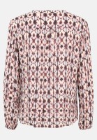 Cartoon Blusenshirt mit Muster