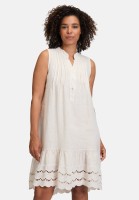 Cartoon Casual-Kleid mit Stickerei