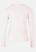 Cartoon Langarm-Shirt mit Kragen