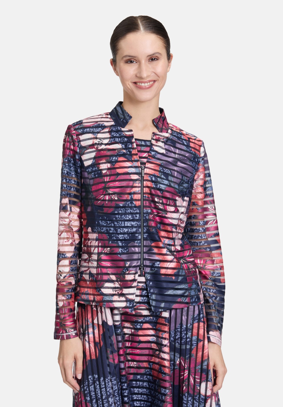 Vera Mont Blazer-Jacke mit Print