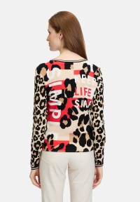 Betty Barclay Feinstrickjacke mit Print