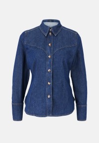 zero Jeanshemd mit Knopfleiste | Betty Barclay