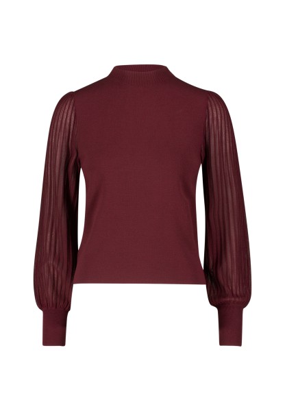 zero Strickpullover mit transparenten Ärmeln | Betty Barclay