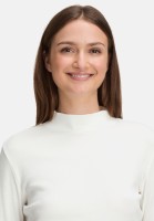 BETTY & CO Langarm-Shirt mit Rippenstruktur
