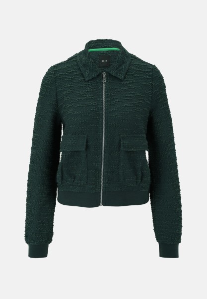 zero Bouclè -Jacke mit Reißverschluss | Betty Barclay