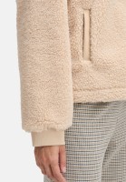Cartoon Plüschjacke mit Eingrifftaschen