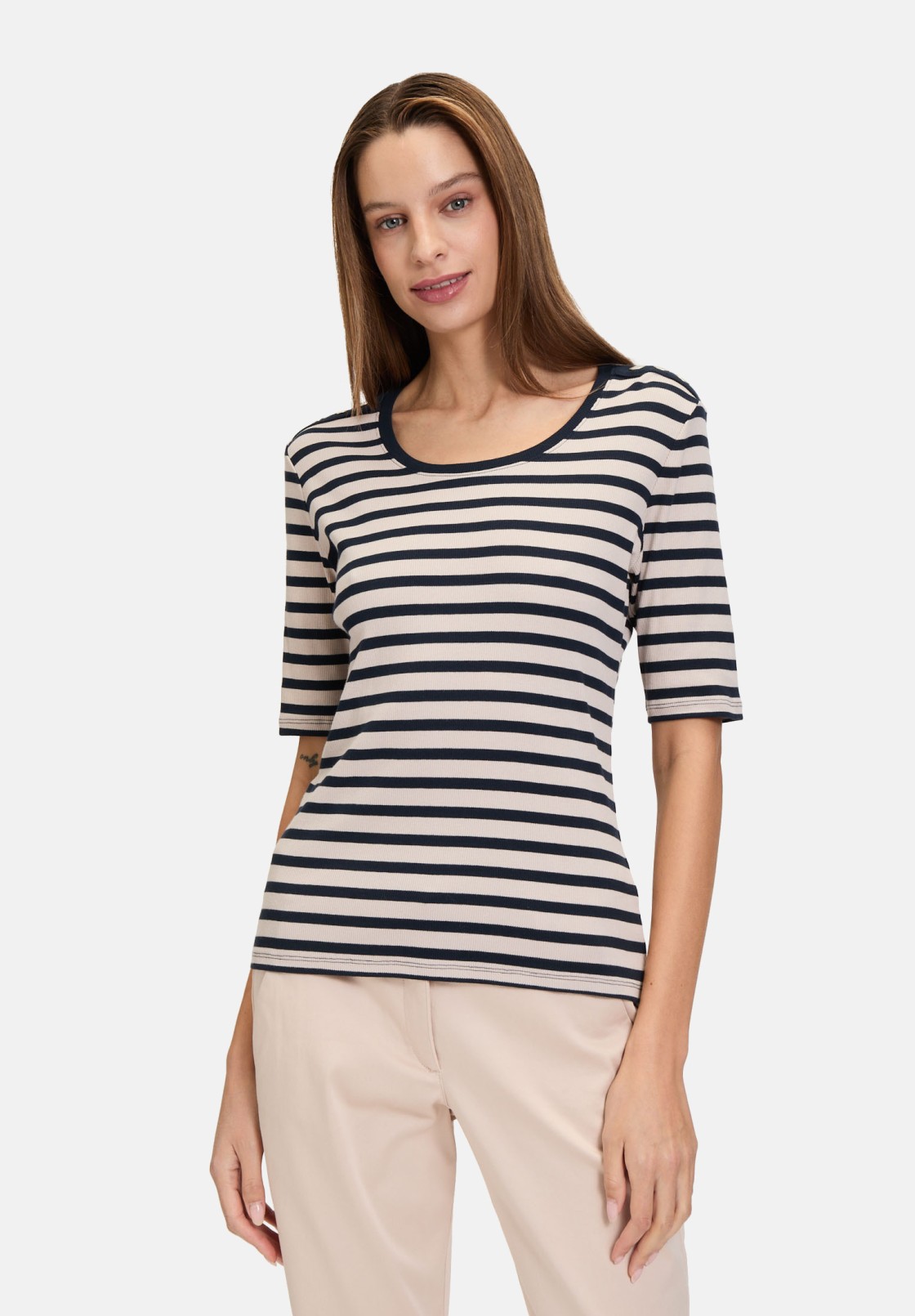 Betty Barclay Basic Shirt mit Rippenstruktur