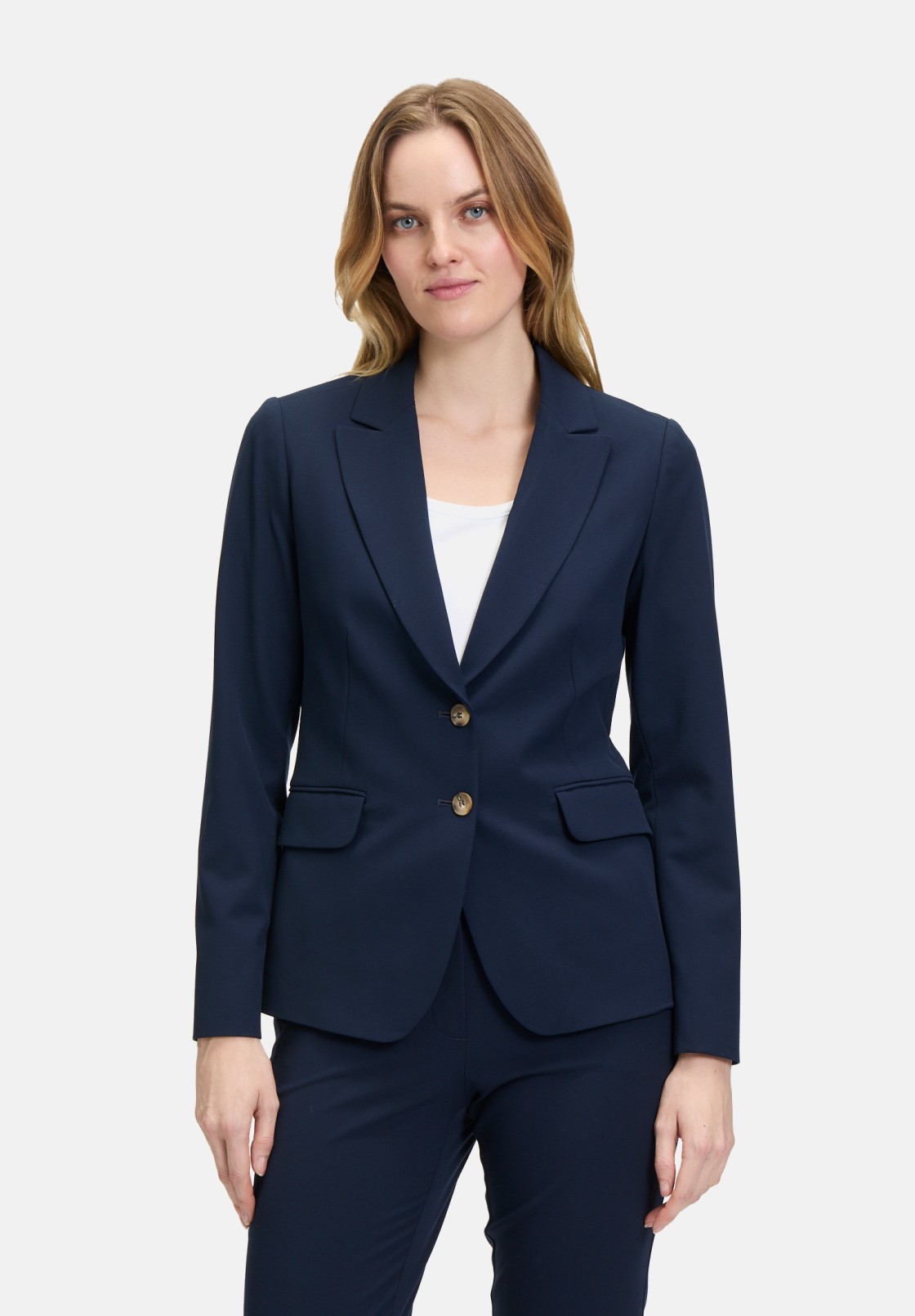 BETTY & CO Klassischer Blazer mit Taschen