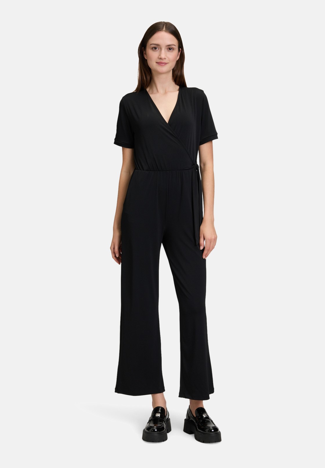 Cartoon Jumpsuit mit Bindegürtel