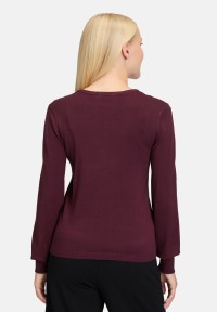 BETTY & CO Strickpullover mit Strickdetails