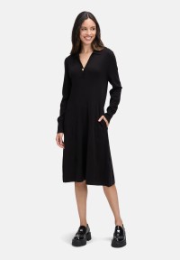 Cartoon Strickkleid mit Kragen
