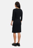 Cartoon Casual-Kleid mit Raffung