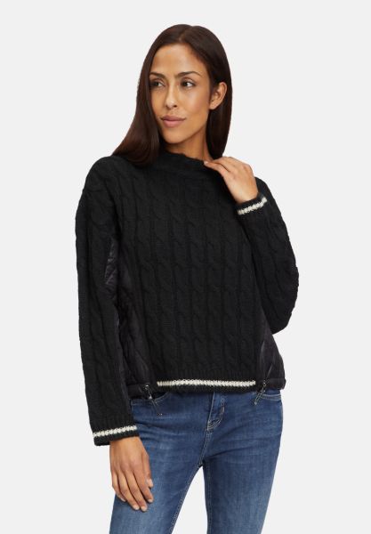 Betty Barclay Oversize-Pullover mit Patches