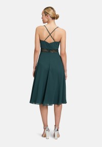 Vera Mont Cocktailkleid mit Wasserfallausschnitt