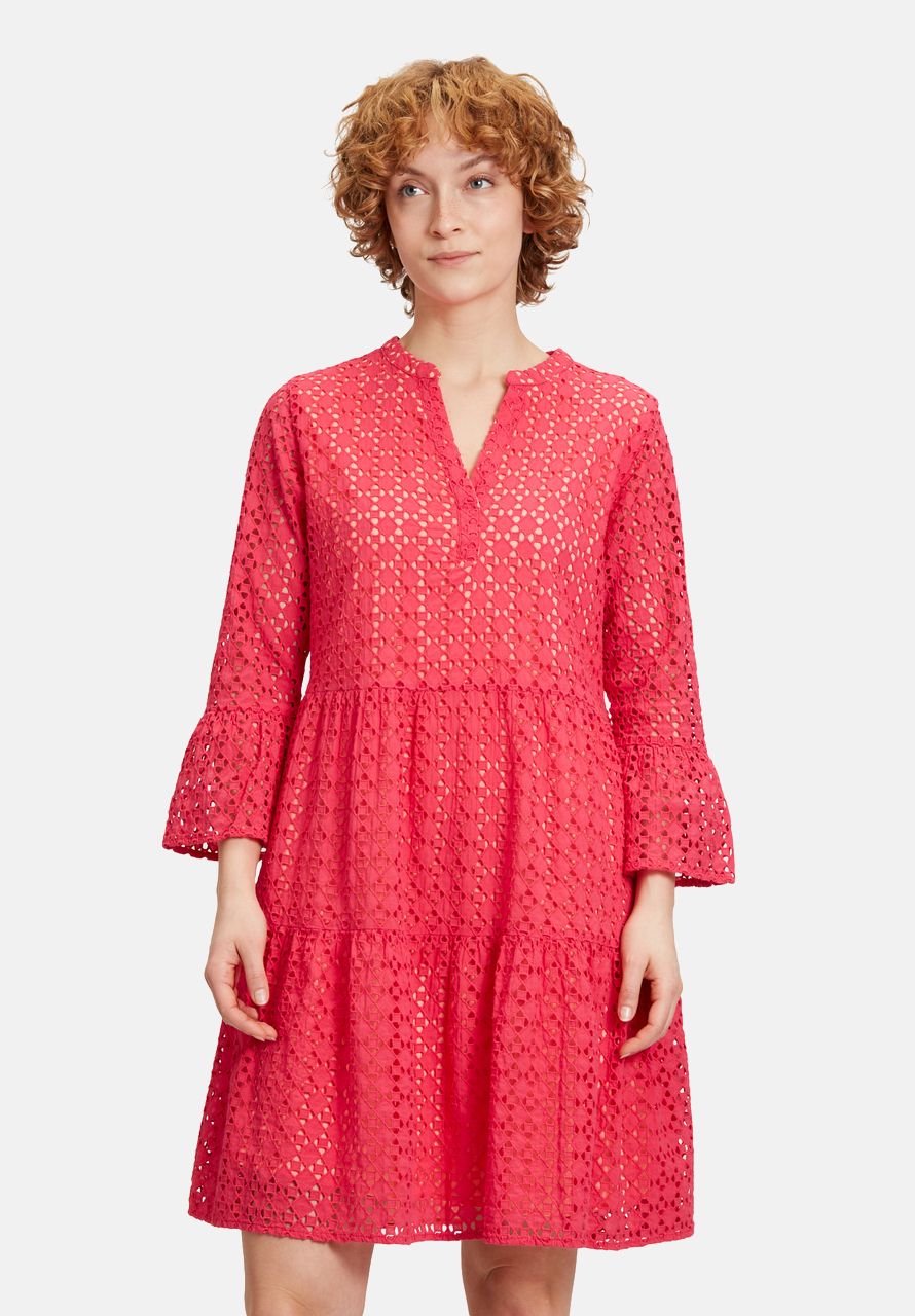 Cartoon Casual-Kleid mit Stufen