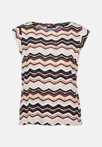 zero Bluse mit Zickzackmuster | Betty Barclay