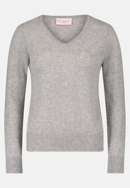 Betty Barclay Kaschmir-Pullover mit V-Ausschnitt