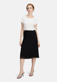 Vera Mont Satin-Bluse kurzarm