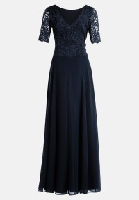Vera Mont Abendkleid mit Spitze