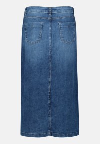 Cartoon Jeansrock mit Waschung