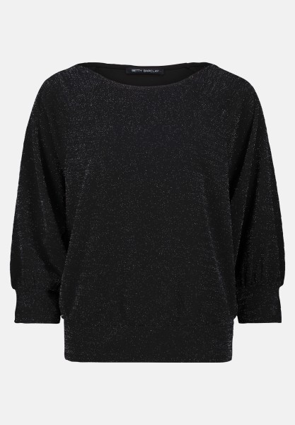 Betty Barclay Oversize-Shirt im Glitzer-Look